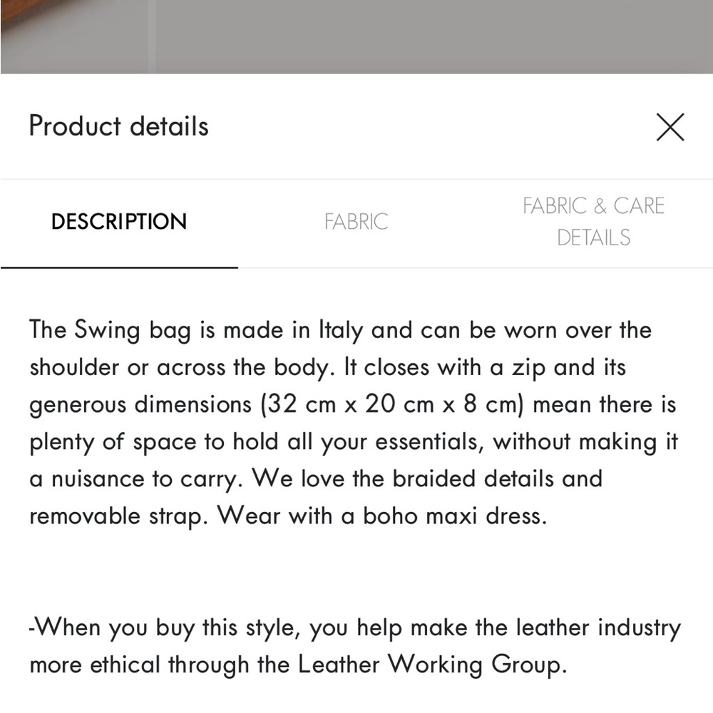 Black Swing Handbag - Picture 12 of 12